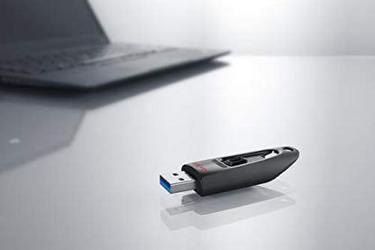 SanDisk Ultra 64 GB USB 3.0 Pen Drive (SDCZ48-064G-135/SDCZ48-064G-UAM46, Black) - Squl Tech 