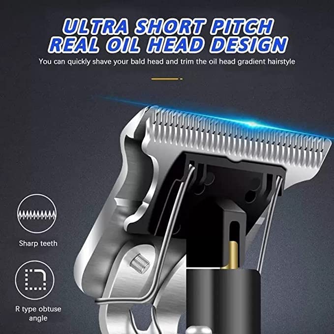 DREHOTRY Golden Buddha Style Trimmer For Men Professional Hair Clipper, Adjustable Blade Clipper, Retro Oil Head Close Cut Precise hair Trimming MachineSqul Tech