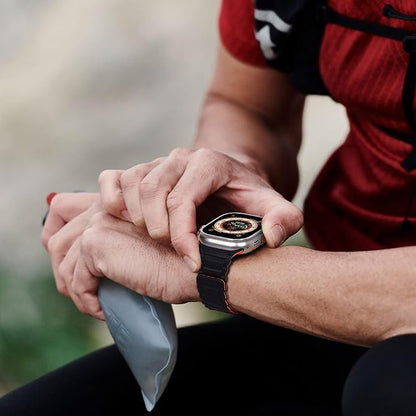 Series 9 Android Smartwatch with 1.61" Colour Display, Fitness Tracker, Grey Stainless Steel Strap