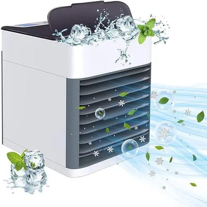 SQUL Portable Cooler for Home Mini Air Portable Fan with Portable AC with 3 Speed Mode & Water Spray Humidification Capacity/Mini Ac for Room Cooling - Squl Tech 