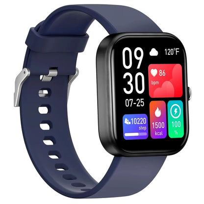 Bouncefit M I D116 Fitness Band Smart Watch for Men, Women, Boys, Girls, Kids – Single Touch Interface, Water Resistant, Workout Modes,Quick Charge Sports Smartwatch – Black I