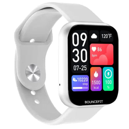 Bouncefit M I D116 Fitness Band Smart Watch for Men, Women, Boys, Girls, Kids – Single Touch Interface, Water Resistant, Workout Modes,Quick Charge Sports Smartwatch – Black I