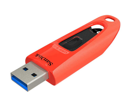 SanDisk Ultra 64 GB USB 3.0 Pen Drive (SDCZ48-064G-135/SDCZ48-064G-UAM46, Black) - Squl Tech 