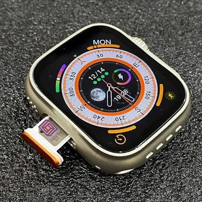 SQUL Premium S8 Ultra Smart Watch with 4G SIM Card, App Store Working, Google Maps, Facebook, YouTube, Android,Bluetooth Calling, Extra Band - Squl Tech 