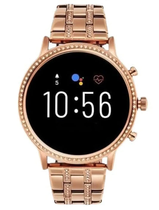 SQUL Gen 9 Diamond Strap HD Display Smartwatch, Rose Gold Strap Design for Both Men and Women. Enjoy The Convenience of Dual Straps - Squl Tech 